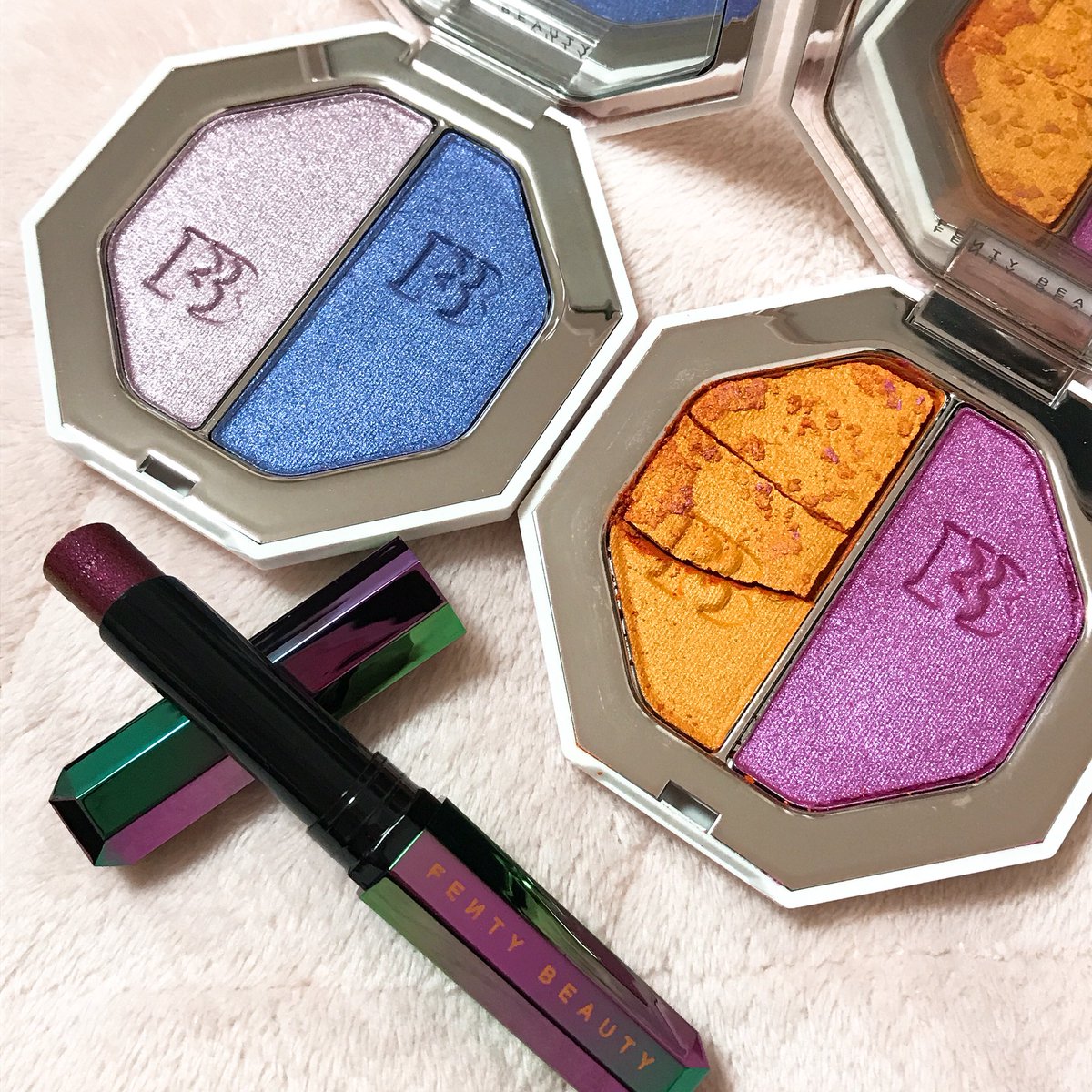 あき Fenty Beauty Killawatt Foil Freestyle Highlighter Duo Mimosa Sunrise Sangria Sunset 7daywknd Poolside Starlit Hyper Glitz Lipstick Sci Fly T Co 0kxnqsgqnk