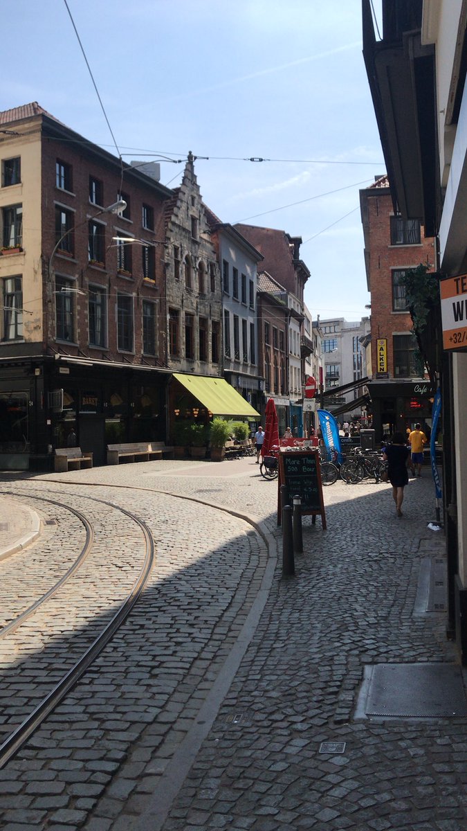 Stopped in Antwerp for lunch. Lovely old town and cobbled streets. #kievroadtrip #KievCarShare