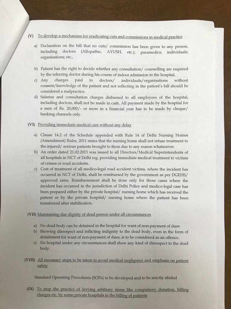 AamAadmiParty's tweet photo. Draft by Delhi Govt to discipline Private Hospitals for which public suggestions have also been asked.

#AAPKaHealthRevolution

Take a look 👇🏽 https://t.co/dFaN6ZcIjg