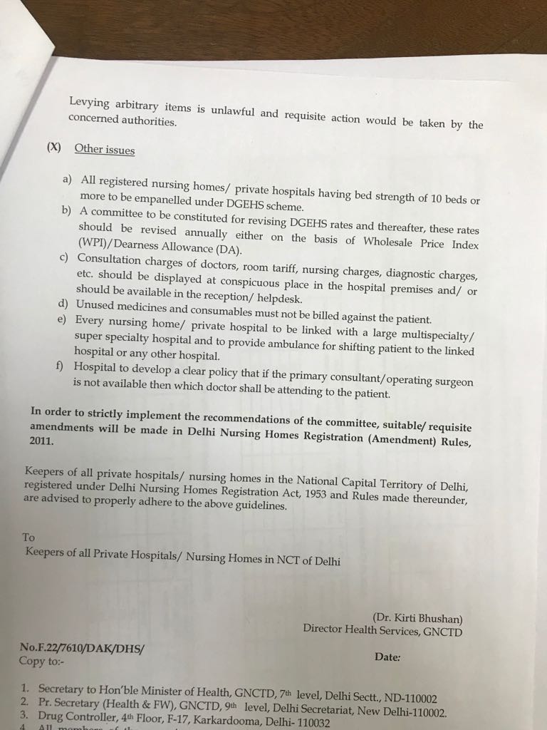 AamAadmiParty's tweet photo. Draft by Delhi Govt to discipline Private Hospitals for which public suggestions have also been asked.

#AAPKaHealthRevolution

Take a look 👇🏽 https://t.co/dFaN6ZcIjg