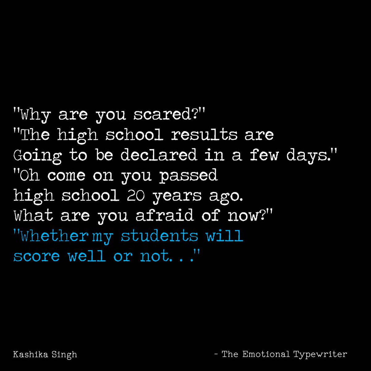 EmoTypewriter's tweet photo. #TET #TheEmotionalTypewriter #Teachers #cbse2018 #cbseresult https://t.co/POC7qv1LDN
