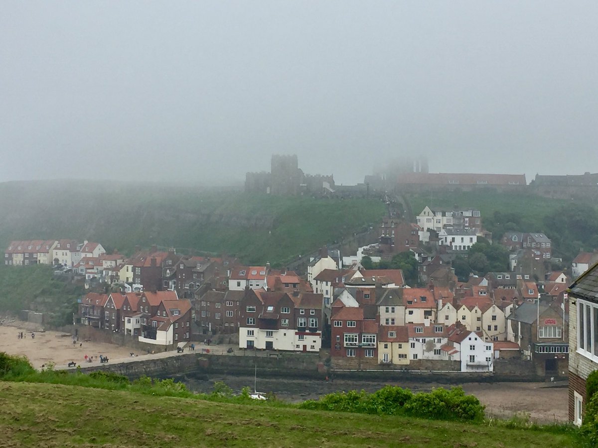 #wonderfulwhitby glorious #sunshine to #mist just in time for #BankHolidayMonday