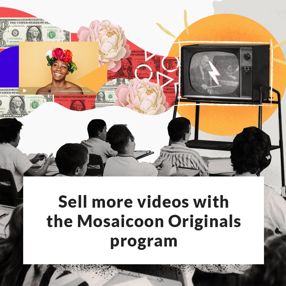 Sell faster with Mosaicoon Originals. Apply for our exclusive program: only a few spot available! Learn more: bit.ly/MosaicoonOrigi… #videomakers #videomaking