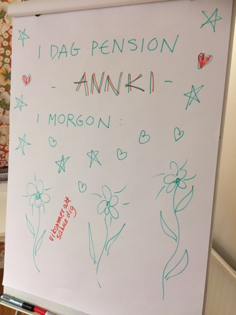 aplusscience's tweet image. Annki is retiring. Thank you for all your contributions to #Aplussience during these years. Tack Annki för allt du gjort för A+ Science. Vi kommer att sakna dig!