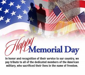 Happy Memorial Day friends! #MemorialDay #MemorialDayWeekend