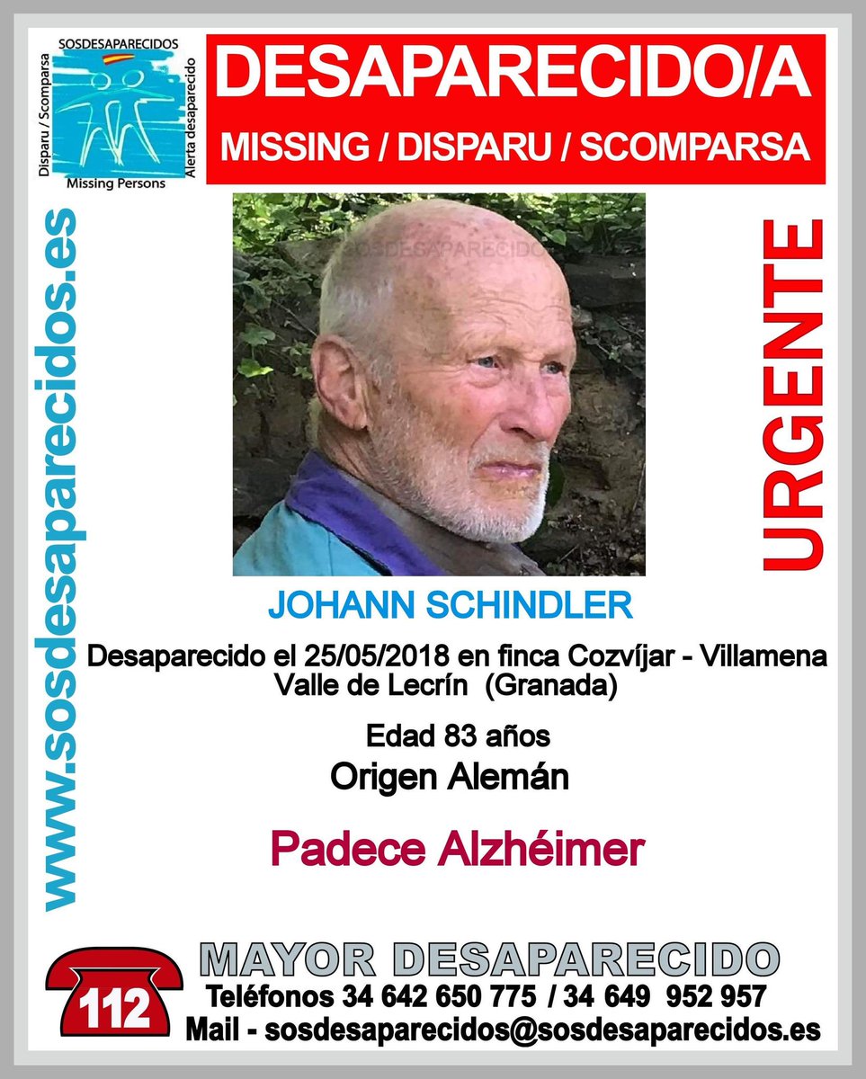 🆘 DESAPARECIDO
#desaparecido #sosdesaparecidos #Missing #España #Granada #Lécrin