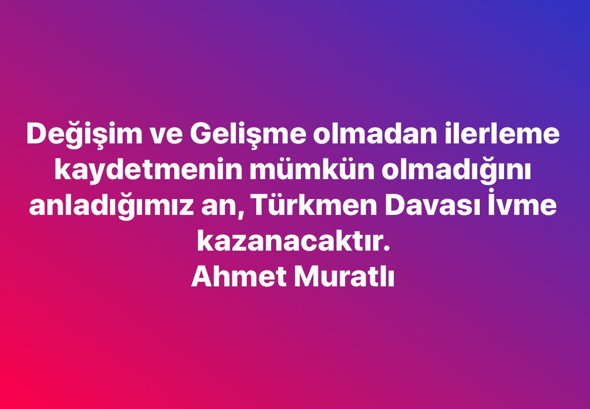 #MaviBayraklılarDirenişi’ni takip edecek süreç için düşüncem... #DirenKerkük