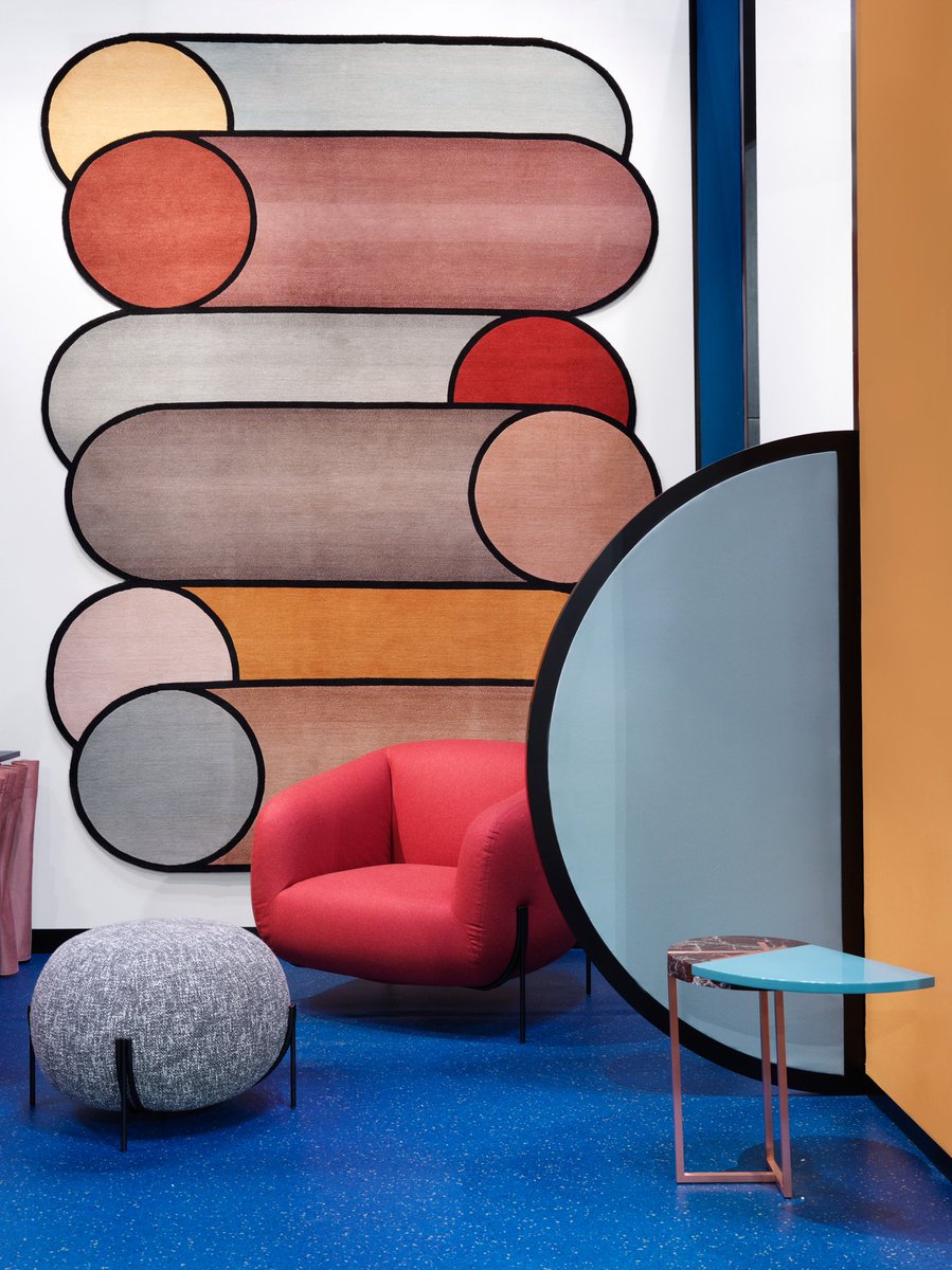 cc_tapis's tweet photo. Success is always better when shared, mainly when you have such a wonderful team. Thank you #Saba and #HagitPincovici for sharing their perspective with us and for making the NY trip to ICFF so great.
A big thanks to #StudioMilo who designed our colored stand.
Ph. Max Zambelli https://t.co/hpmNrLvR2X
