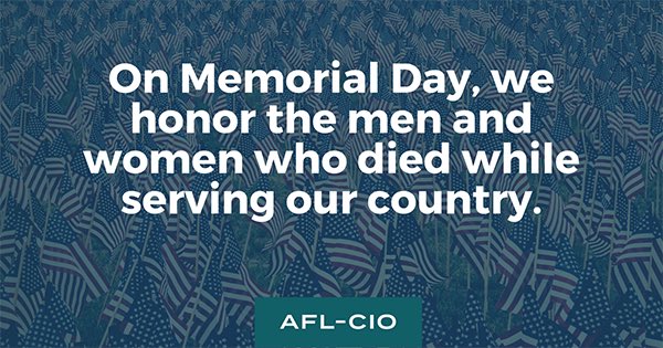 RichardTrumka's tweet photo. Wishing all a safe #MemorialDay18 This is a time to respect and remember those who gave their lives for the bedrock freedoms we cherish. https://t.co/yWF5akJ6Dy