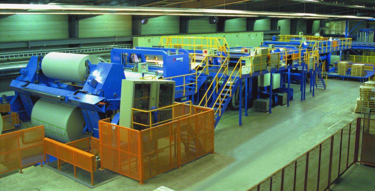 PasabanMachines's tweet image. High output #Sheeter meant for use in paper and cardboard factories after the production machines, allowing to eliminate the intermediate winding step. Cuts two different formats at the same time by simplex and duplex cutting blocks.

#PaperSheeterMachine bit.ly/KSDsheeter