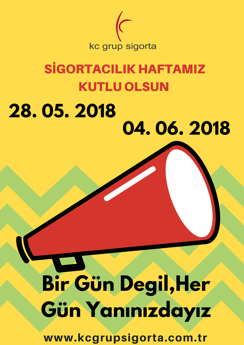 kcgrupsigorta's tweet photo. Her yıl mayıs ayının son haftası kutlanan Sigortacılık Haftası Kutlu olsun, https://t.co/rmrkP203cv