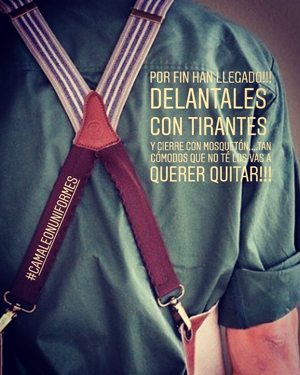 CamaleonUniform's tweet photo. Si te gusta trabajar cómodo no té olvides de provar los delantales con tirantes y cierre con mosquetón!!   #camaleonuniformes #Manresa #restaurants #Bcn #terrasses
#uniformes #restauració #Bages https://t.co/lPLnAd5f1S