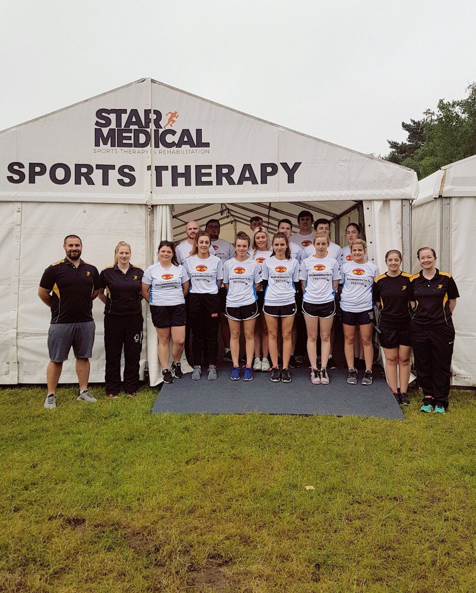 RLybecker's tweet photo. Great weekend working with  @STARMedical_01 at @Bournemouth7s! A lot of taping and have had so much fun working with this team 
 #starmedical #sportstherapy https://t.co/E0WMnSzc0v