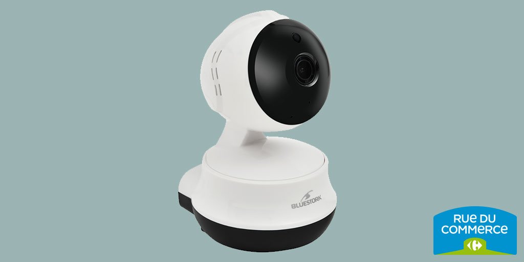 rueducommerce's tweet photo. Découvrez la caméra sans fil d'intérieur, rotative à 350/90° avec vision nocturne de la marque #Bluestork
Dotée d'une fonction détection de mouvement, vous pouvez être alerté d'un mouvement suspect en temps réel ➡https://t.co/59G42liuAU #Promo #BonPlan https://t.co/6vegQXOJZ1