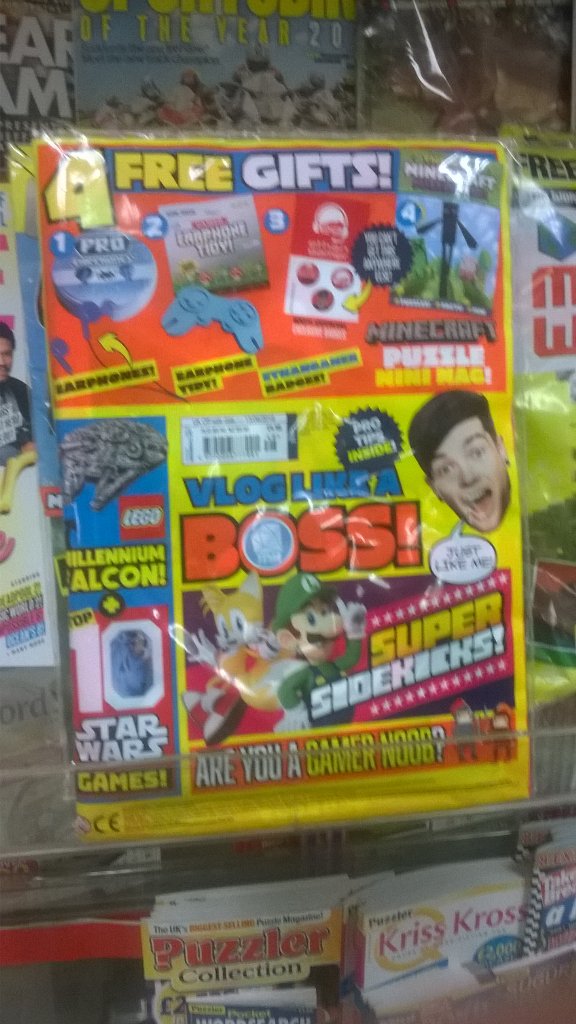 Undeadthunder's tweet image. i found your face on this magazine @dantdm, your that famous on youtube your face is on a magazine