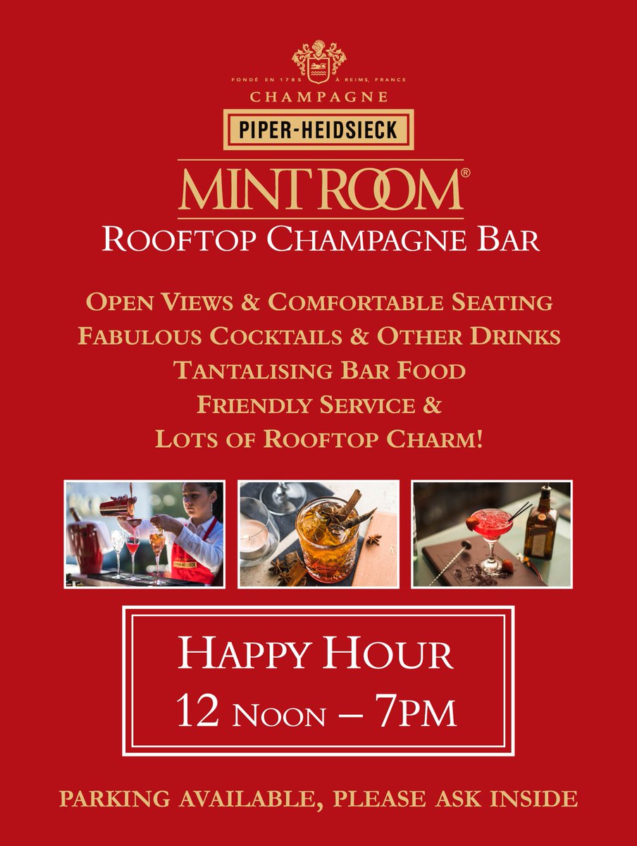 TheMintRoom's tweet photo. With such fine and sunny days of an English summer, where better to have an alfresco pastime than our Piper Heidsieck Rooftop Champagne Bar, at our Bath restaurant site. Great cocktails, wines, beers, champagnes, spirits and delicious bar food too!
#mrb #bath #bathdining #bars https://t.co/uej8L9Xz52