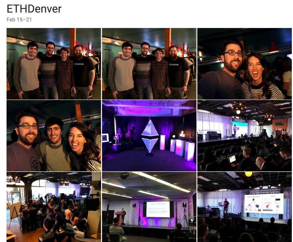 lrettig's tweet photo. Looking over photos from #ETHDenver and reflecting on my experience here at @ethbuenosaires and I'm getting chills down my spine. Given how short the experiences were, just a weekend each, this is testament to how incredible they were: great people, learned so much. 🙏 @ETHGlobal https://t.co/fejfJV9fnD