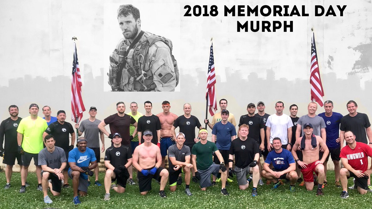 30 <a href="/F3Birmingham/">F3Birmingham</a> men posted for a Memorial Day Murph in the rain <a href="/RailroadPark/">Railroad Park</a> . Welcome FNG Smelt. #f3counts 🇺🇸