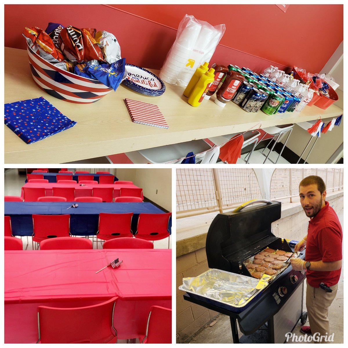 Happy Memorial Day! Nothing better than early morning BBQs at Cottman! Shout out to Sr. TL Alex for being our Grill Master! #T2418 #HappyMemorialDay #Target #BBQ <a href="/SchwarzArielle/">Arielle Schwarz</a>
