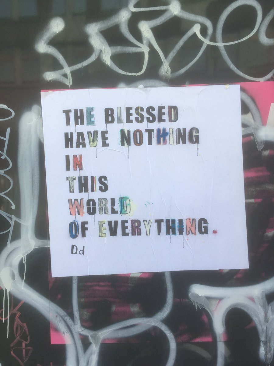 catterall_pp's tweet image. Graffito spotted in Great Marlborough Street #smallactsofresistance