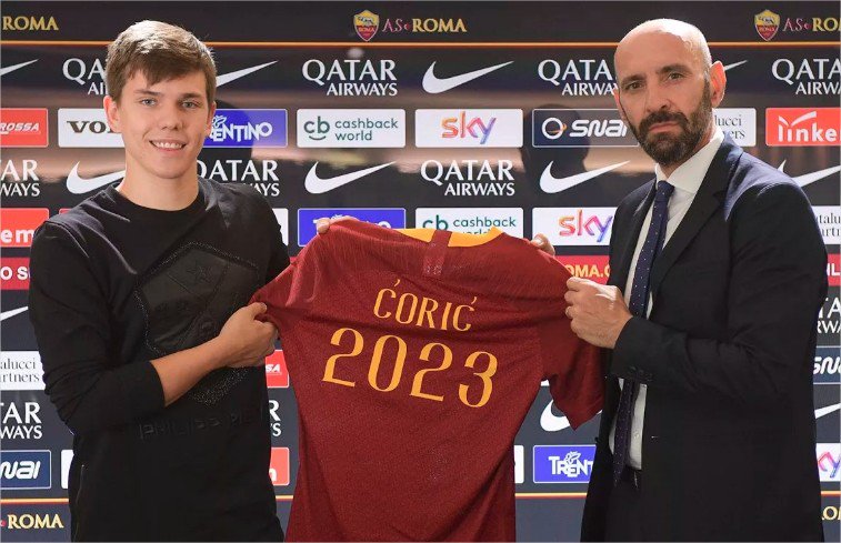 Maillot Domicile ROMA ANTE CORIC Maillot Domicile ROMA ANTE CORIC