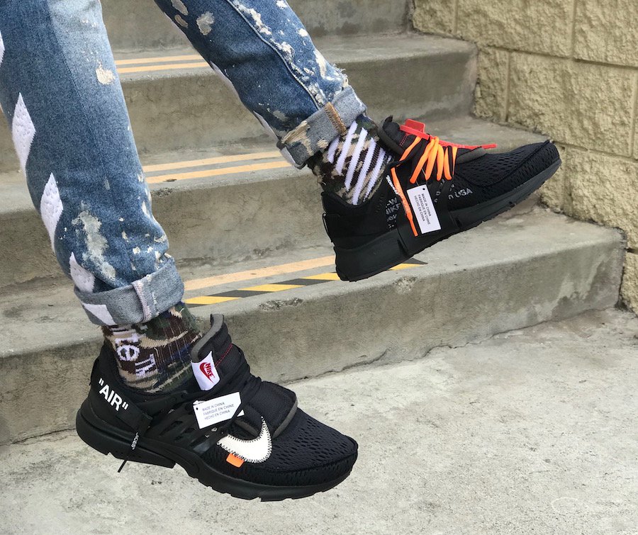 sneaker_wars's tweet photo. 【国内6月21日発売予定】 オフホワイト × ナイキ エア プレスト ブラック/ホワイト-コーン(AA3830-002)
⇒https://t.co/6Ig7IX9kQP
ブラックボディにホワイトのスウッシュが駆け抜けるニューカラーの着用画像が登場！
#sneakerwars #スニーカー #NIKE #OFFWHITE https://t.co/0YEQZPHxkX