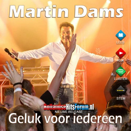 'Geluk Voor Iedereen'... melancholieke en sfeerrijke wals van <a href="/MartinDams/">Martin Dams</a> --> hollandsehitsforum.nl/index.php?opti…