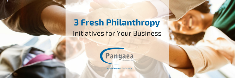 Pangaea_PSi's tweet photo. New Blog Post | 3 Fresh #Philanthropy Initiatives for Your Business: https://t.co/SWn69H1wUP #SmallBiz #giveback #community https://t.co/W6OXtCW2VN