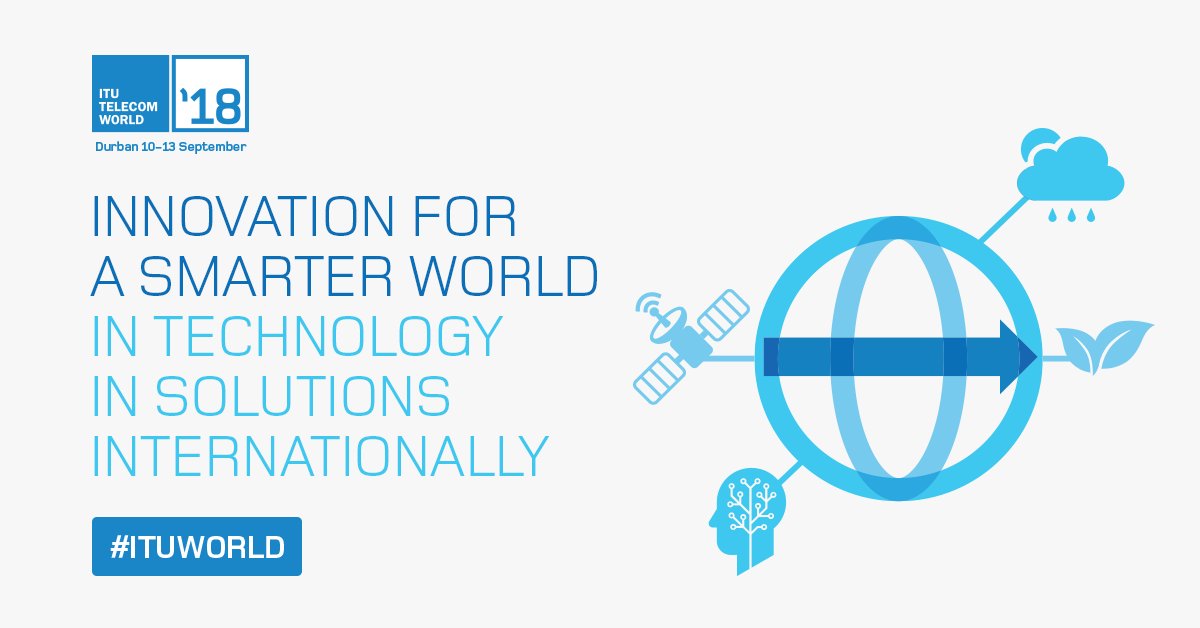 ITEdgeNewsNG's tweet photo. Looking for an international platform to highlight your organization’s smart tech innovations? Join UN global tech event ITU Telecom World 2018, Durban, 10-13 Sept. Here’s how: https://t.co/ixb9dCj30c #ituworld @NewSmartCities @ITU @UN #ITedge https://t.co/VpfOKug1vj