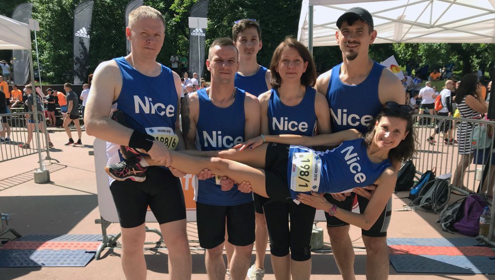 thenicegroup's tweet image. Teamwork always leads to great results! Our Polish colleagues formed a #runningteam and took part in #Poland’s Championships of Companies Relay Race #Ekiden in #Warsaw, finishing the marathon in 3 hours and 34 minutes. Congrats! :) #NicePolska #NiceForYou