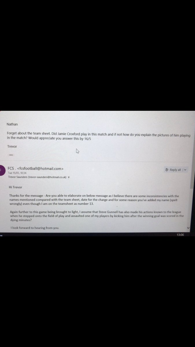 FCSphincter2016's tweet photo. Also, @BerksBucksFA as you’re looking into our last game with @FCLions1 can you please confirm the actions of @Stevegunns84 are being investigated?

We didn’t get much of a response at our last time of trying to report...

#KickItOutCampaignTakenTooLiterally
#WeCanNameNamesToo https://t.co/8ccpNPqPrN