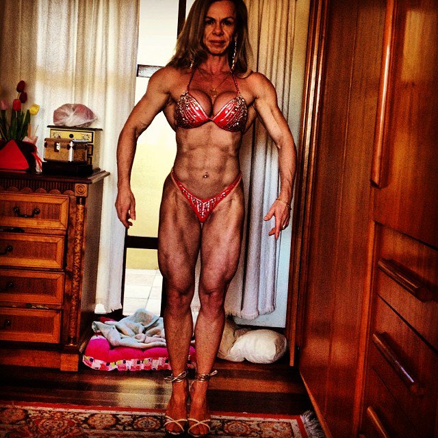 bodybuilder milf bikini