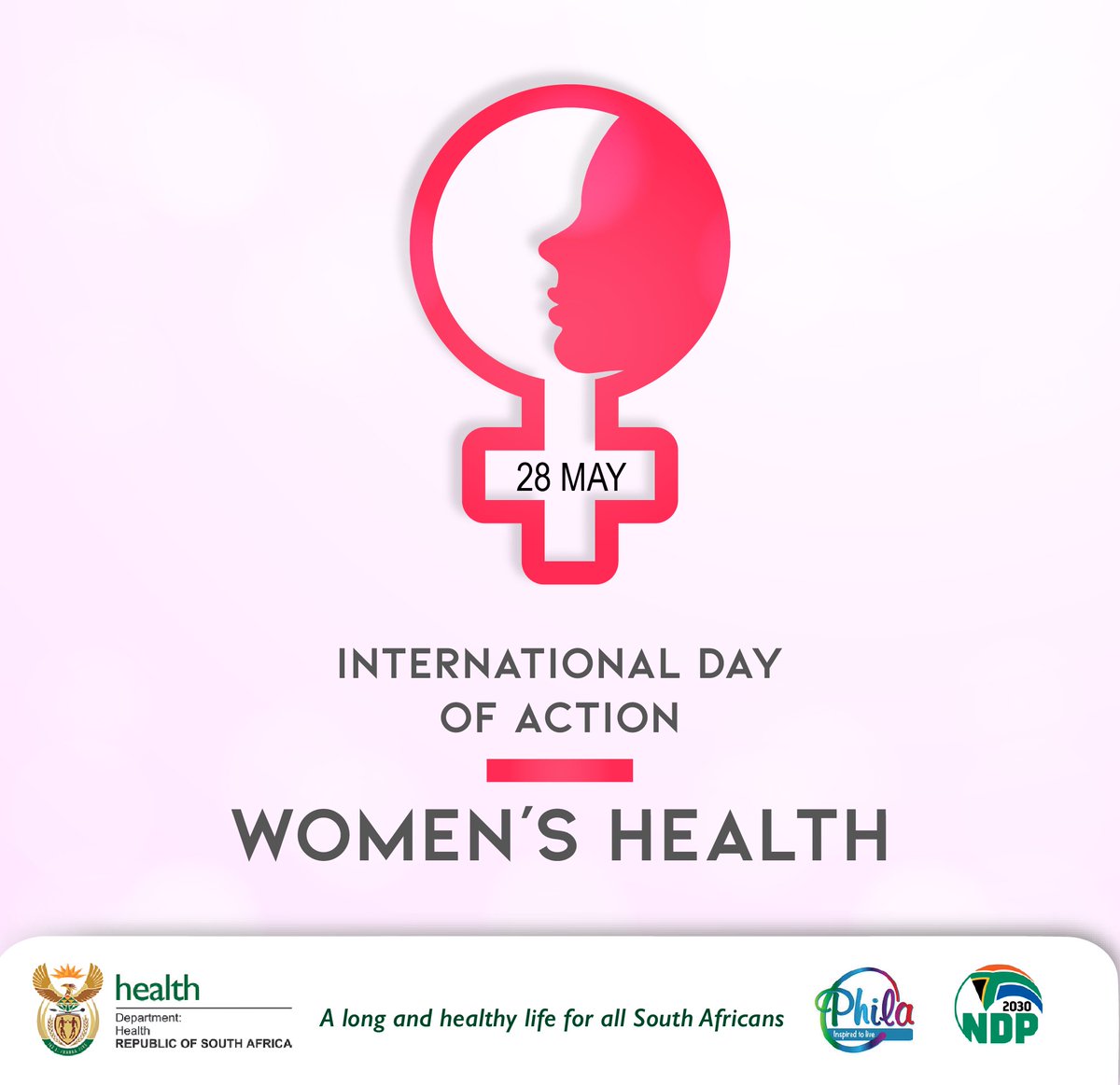 HealthZA's tweet photo. This year, the International Day of Action for Women's Health, hopes to kickstart a worldwide initiative to ensure that every woman gets what is rightfully hers - the right to live healthy. https://t.co/MxXMsQnc0A