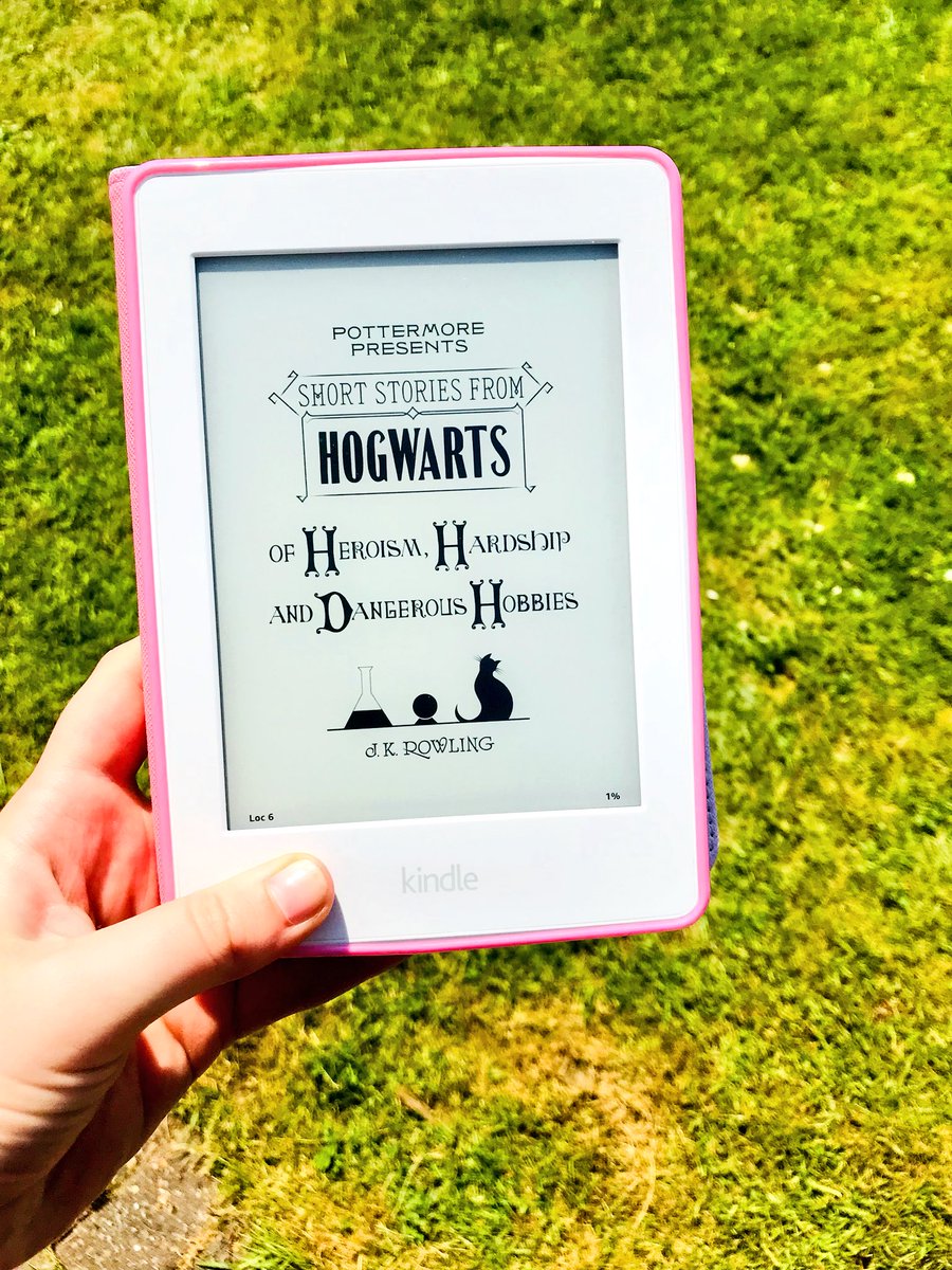 First book on my kindle @jk_rowling @pleasantstreads ⚡️📚 #pleasantstreaders