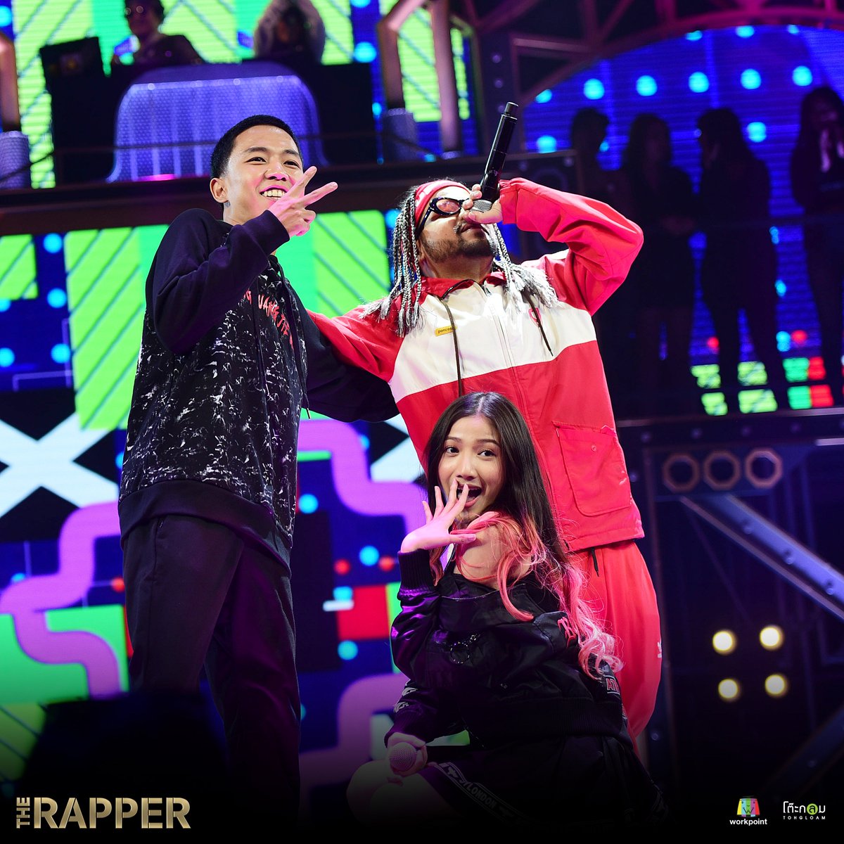 therapperth's tweet photo. ไหน....ใครโสดขอเสียงหน่อย 
พี่โสด น้องโสด แต่หนูไม่โหดนะ!

OG-ANIC / NANA / ยงบอย
#therapper #tohgloam #workpoint https://t.co/yE73g2UTLG