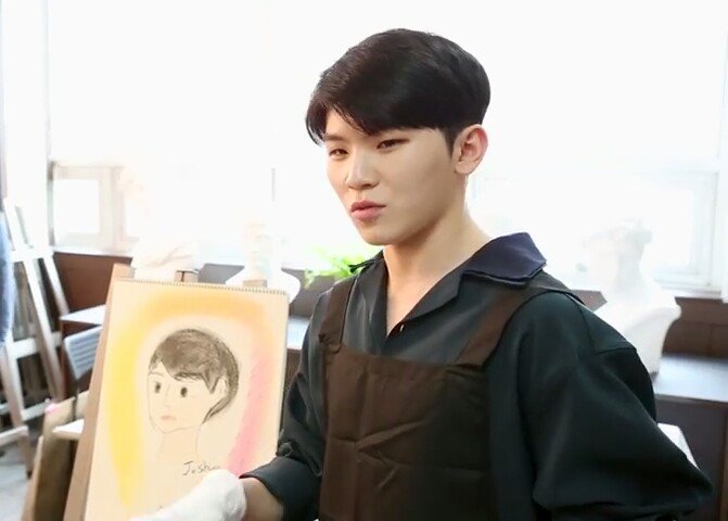 Pink_1328's tweet photo. Woozi and his ART✨🌸

#3YearsWithSEVENTEEN #3YearsWithSVT #SEVENTEENSPINOFF #GOING_SVT 
@pledis_17 https://t.co/2XTu8j18JD
