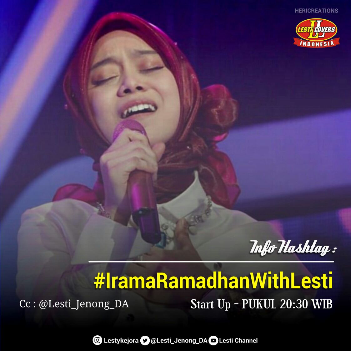 #IramaRamadhanWithLesti
