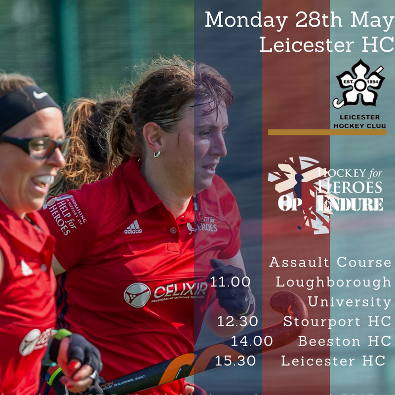 hockey_4_heroes's tweet photo. Monday 28th

Assault Course
11.00    Loughborough University
12.30    Stourport HC
14.00    Beeston HC
15.30    Leicester HC  

Get behind our girls as they embark on their toughest challenge to date.
8 Days
8 Military Challenges
28 Matches of hockey

#ThisGirlCan #H4H #OpEndure https://t.co/hyq2cR2hhr