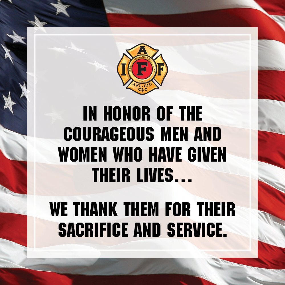 Iafflocal2081's tweet photo. Today we honor those in our military whom have made the ultimate sacrifice for our country!! #MemorialDay18 https://t.co/sL0ntTlgS2