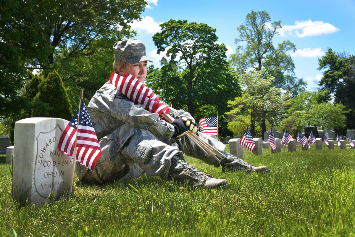 ANG_Recruiting's tweet photo. Today we honor our nation's fallen heros. #MemorialDay https://t.co/J7fs0zhFYl