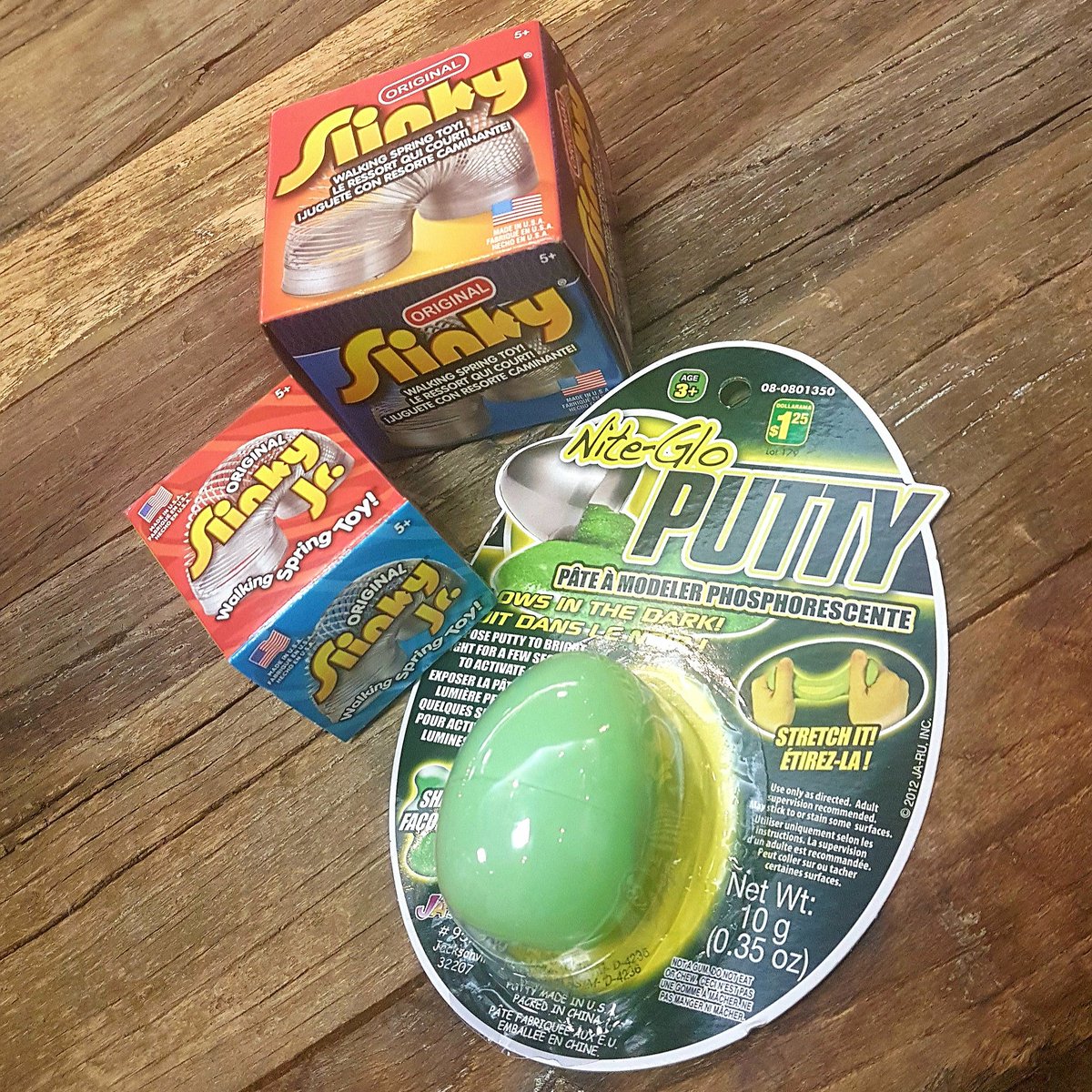 DougDukeVP's tweet photo. A little retro fun to be had in the #IdeaLoft #CIFST18 #slinky #sillyputty @CIFST_ICSTA https://t.co/2R8G3QWB1s
