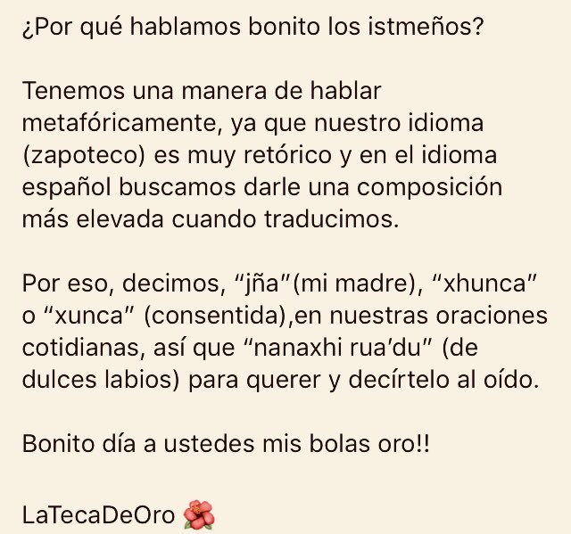 La Teca De Oro on La Teca De Oro on