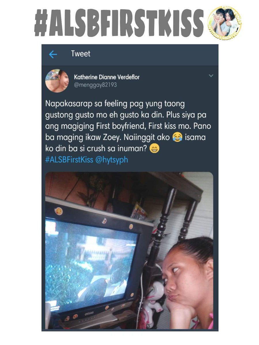 hytsyph's tweet photo. Today's lucky winner!!! 😊 Congratulations @menggay82193 💖

Isasama ko na din ba sa inuman si crush? 🤔
#ALSBFirstKiss https://t.co/cwE8SVW3pj