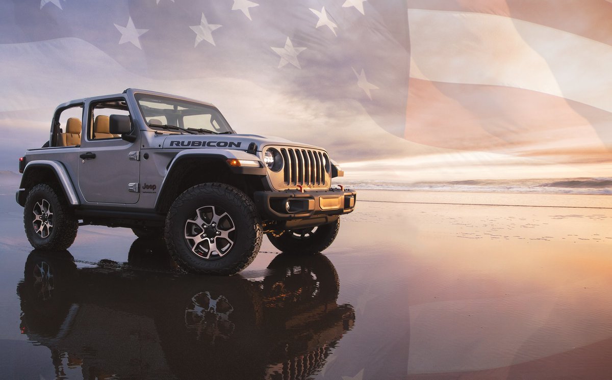 Jeep's tweet image. This Memorial Day, and every day, we honor the sacrifices many have made to help protect our freedom.