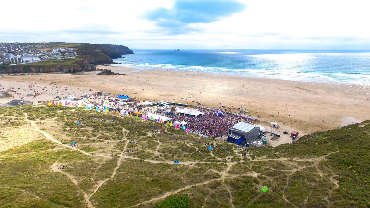 @Tunes_In_Dunes is just around the corner! The line up is looking great. How many of you are visiting us in #Perranporth between 8-10 June? #tunesinthedunes