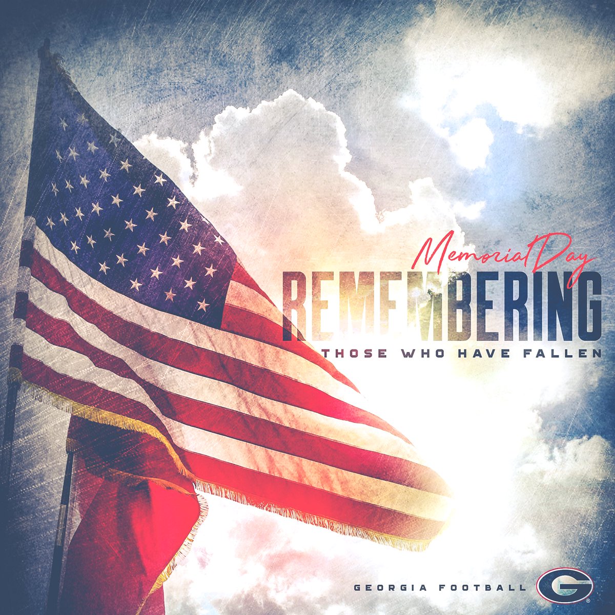 KirbySmartUGA's tweet image. Today we remember those men &amp;amp; women who made the ultimate sacrifice for our Country !! #ThankYou