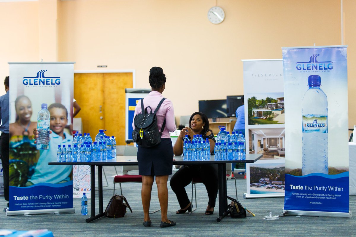 Glenelgspring's tweet photo. We were at the @StGeorgesU not too long ago. Educating the students on the opportunities that are available to them at Glenelg. #Glenelg #PurityWithin #MondayMotivation #Education #Grenada #Monday https://t.co/amQFLb80Rv