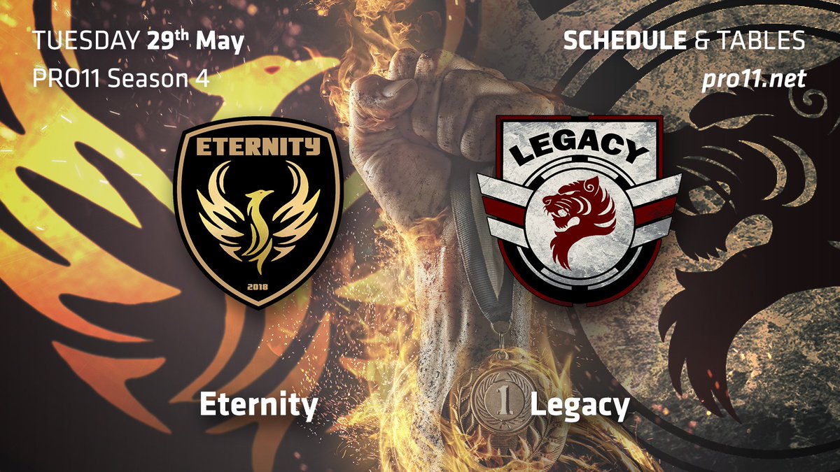 Eternity_FIFA's tweet photo. ๐ Division 1 @Pro11net Day 16
๐ #LEGACY
๐
29/05/2018
โฐ 22h30
#FIFA18 #PROCLUB #CLUBPRO #ETERNITY #CPinfo #CPvideo https://t.co/gw53s5s2xo