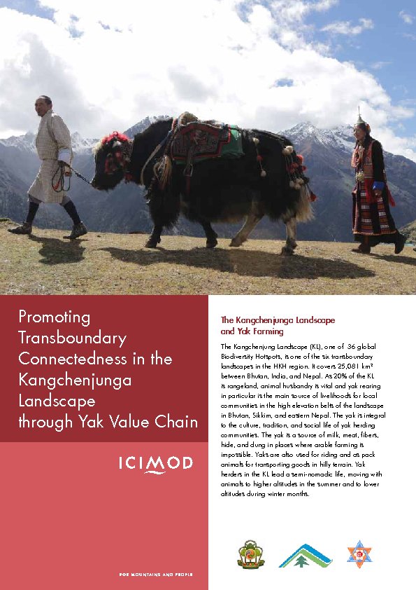 icimod's tweet photo. Promoting Transboundary Connectedness in the Kangchenjunga Landscape through Yak Value Chain - #HIMALDOC https://t.co/KzRc4zbt3E #KLCDI https://t.co/PHPcPsAysH