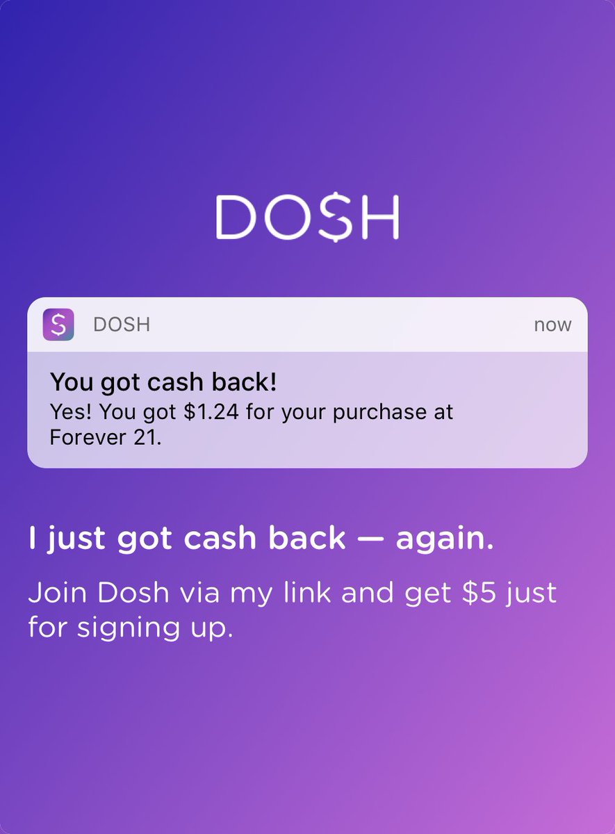 keerock29's tweet photo. Free money! Dosh pays me to book hotels, shop, and go out to eat. #dosh https://t.co/6CaKPeOZjO https://t.co/hZdETbWErr